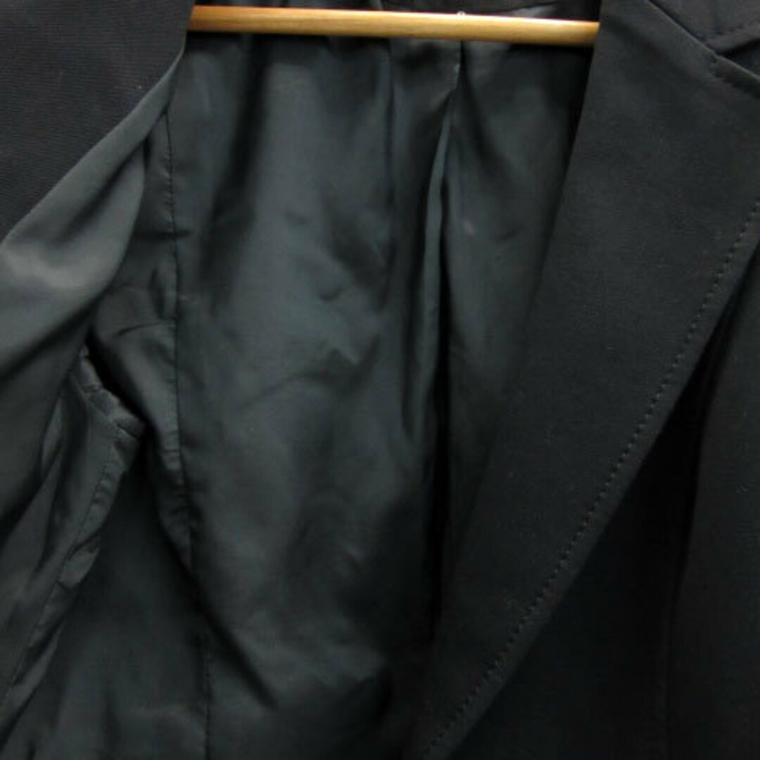 UNTITLED(アンタイトル)のアンタイトル テーラードジャケット ミドル丈 総裏地 シングルボタン 2 黒 レディースのジャケット/アウター(その他)の商品写真