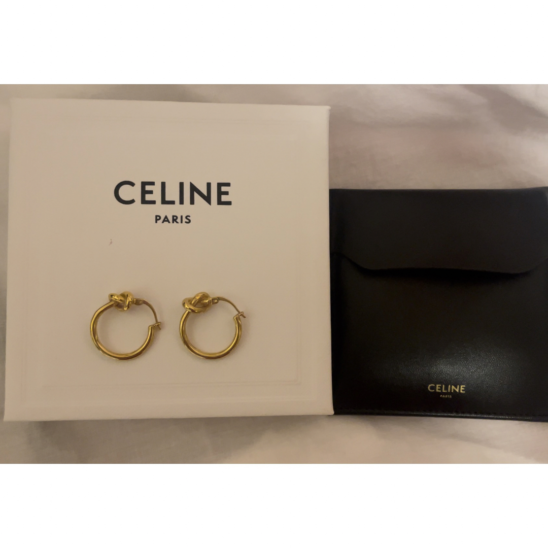 CELINE ノットピアス ピアス