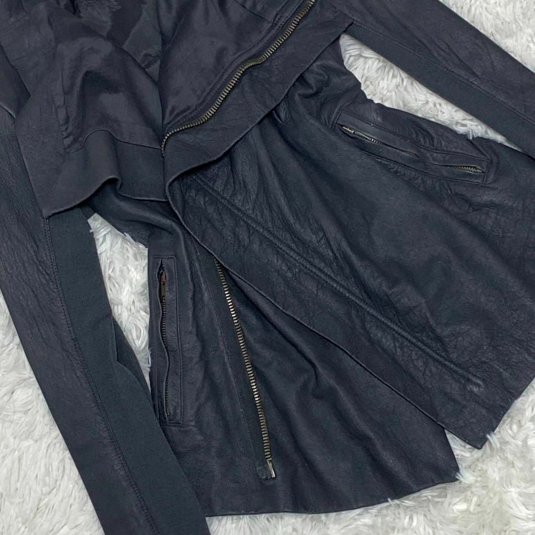 極美品✨Rick Owens ライダース ラムレザーバイカージャケット 40