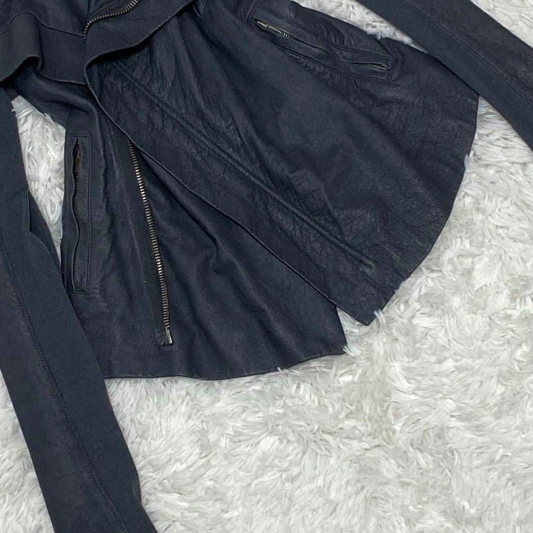 極美品✨Rick Owens ライダース ラムレザーバイカージャケット 40