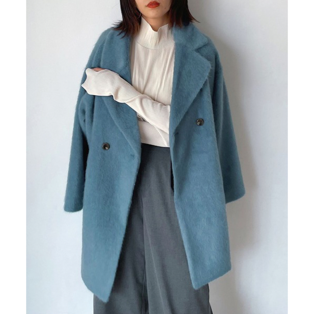 シャギーテーラーコート ZARA LEPSIM AZUL LOWRYSFARM