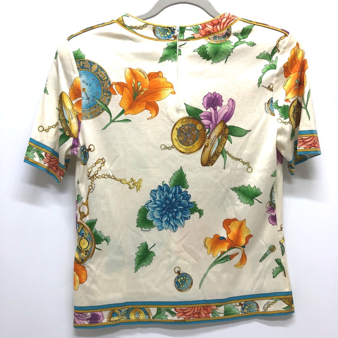 LEONARD - レオナール LEONARD 花柄 Tシャツ 半袖Tシャツ コットン