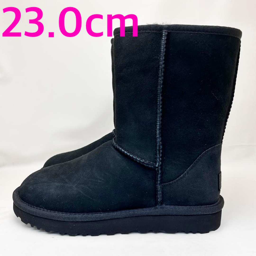 新品UGGレディースブーツ CLASSIC SHORT Ⅱ ブラック23.0cm | フリマアプリ ラクマ