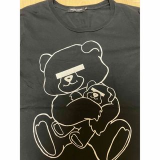 アンダーカバー(UNDERCOVER)のundercover目隠しクマ黒TシャツSサイズ(Tシャツ/カットソー(半袖/袖なし))