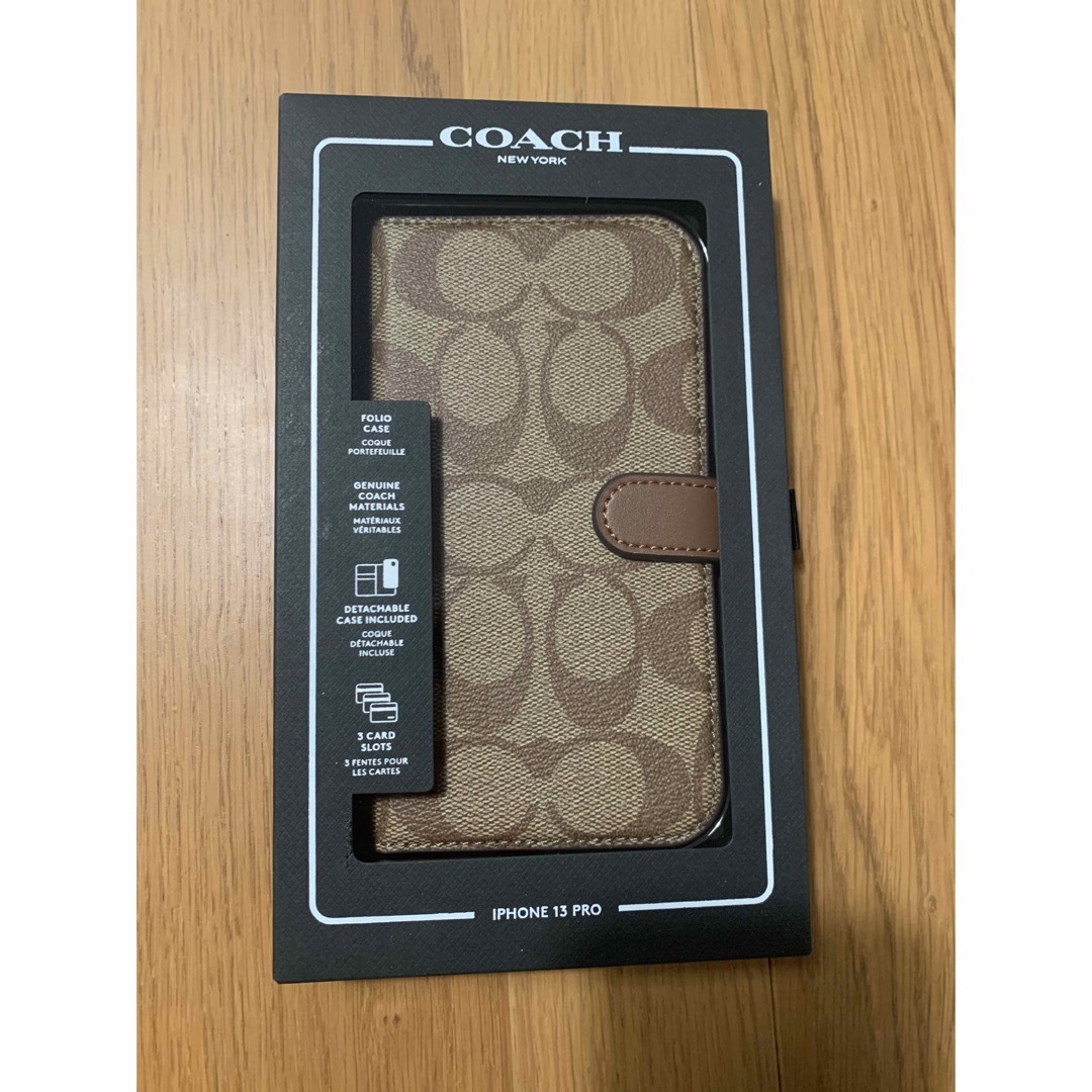 COACH 新品未使用コーチ iphone13proケース