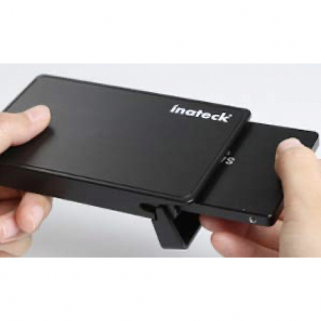 Inateck 2.5型 USB 3.0 HDDケース外付け スマホ/家電/カメラのPC/タブレット(PC周辺機器)の商品写真