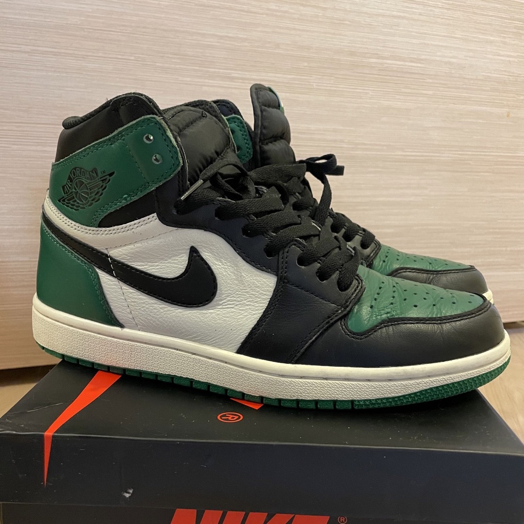 NIKE JORDAN 1 PINE GREEN 27.5 パイングリーン - スニーカー