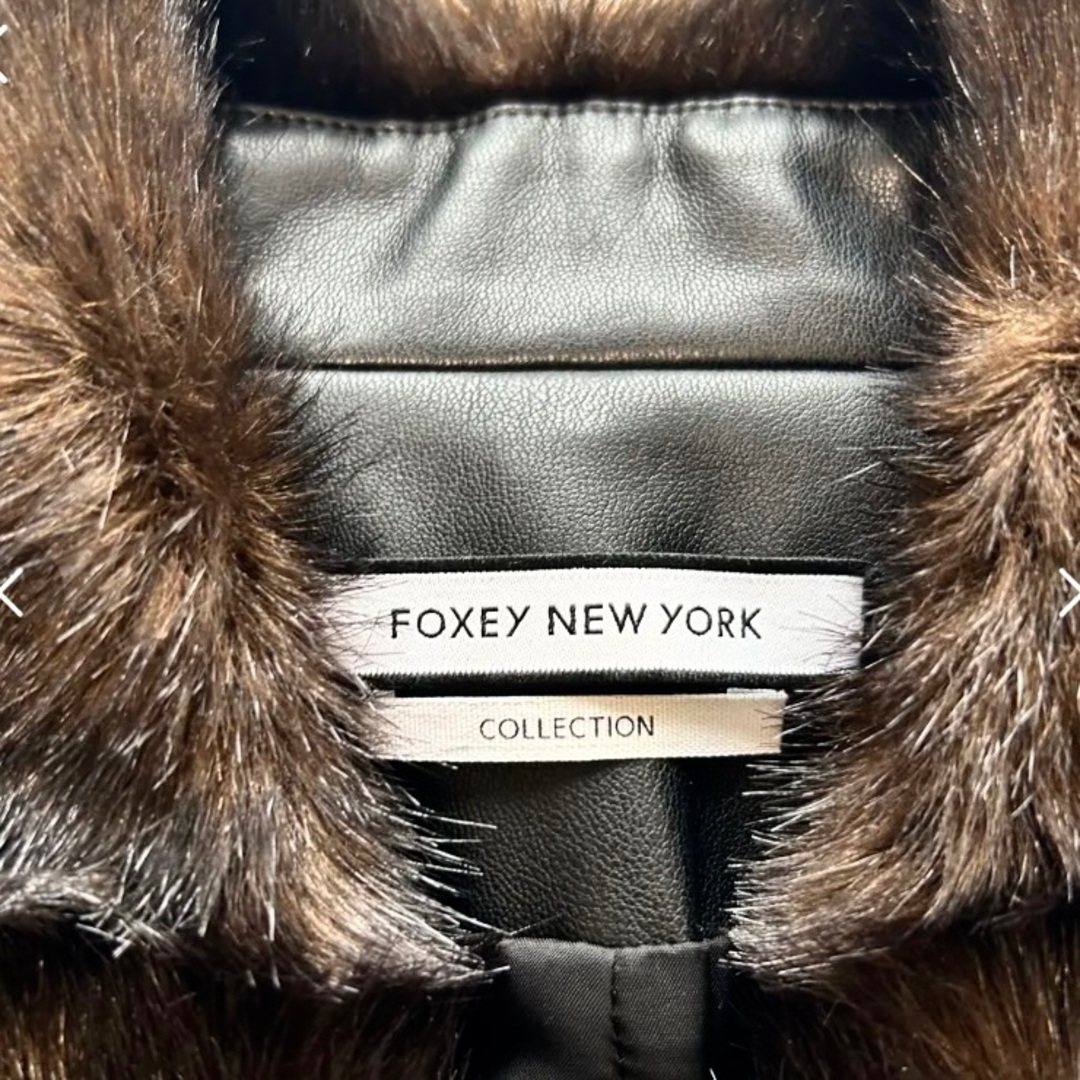 FOXEY(フォクシー)のFOXEY エコレザージャケット レディースのジャケット/アウター(ライダースジャケット)の商品写真