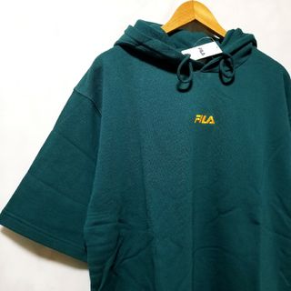 フィラ(FILA)のFILA　フィラ　新品　パーカー　LL　グリーン(パーカー)