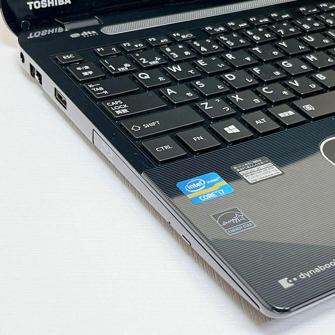 東芝 - Core i7✨メモリ16GB新品SSD1TBブルーレイ✨ノートパソコン147