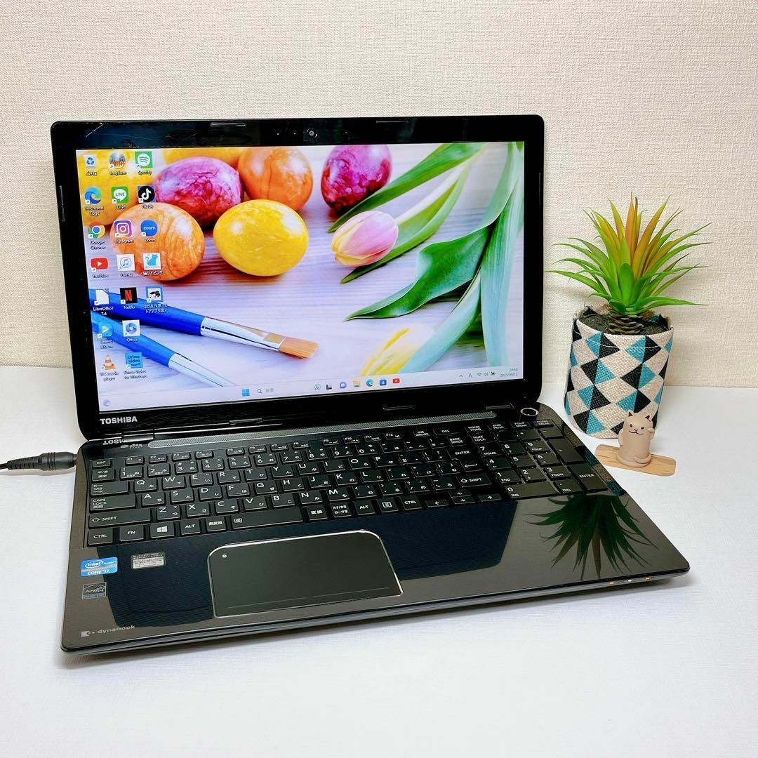 東芝 - Core i7✨メモリ16GB新品SSD1TBブルーレイ✨ノートパソコン147