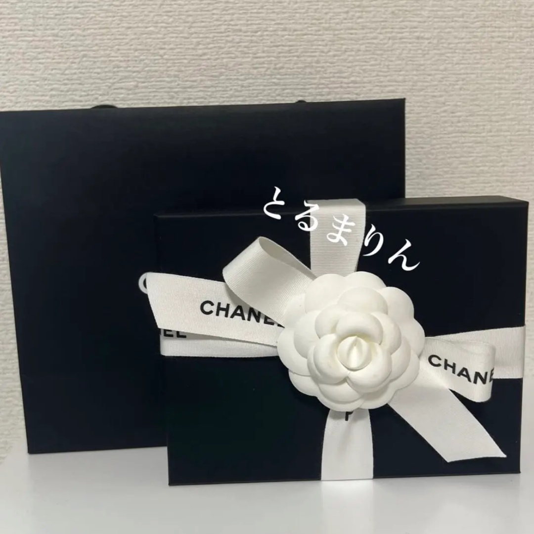 【新品未使用◆CHANELフラグメントケース】即日発送　キャビアスキン黒