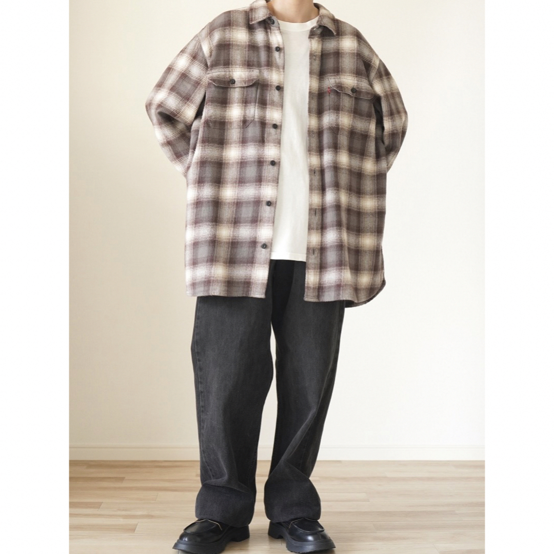 Levi's 90s 00s オンブレチェックシャツ シャドウチェック - シャツ