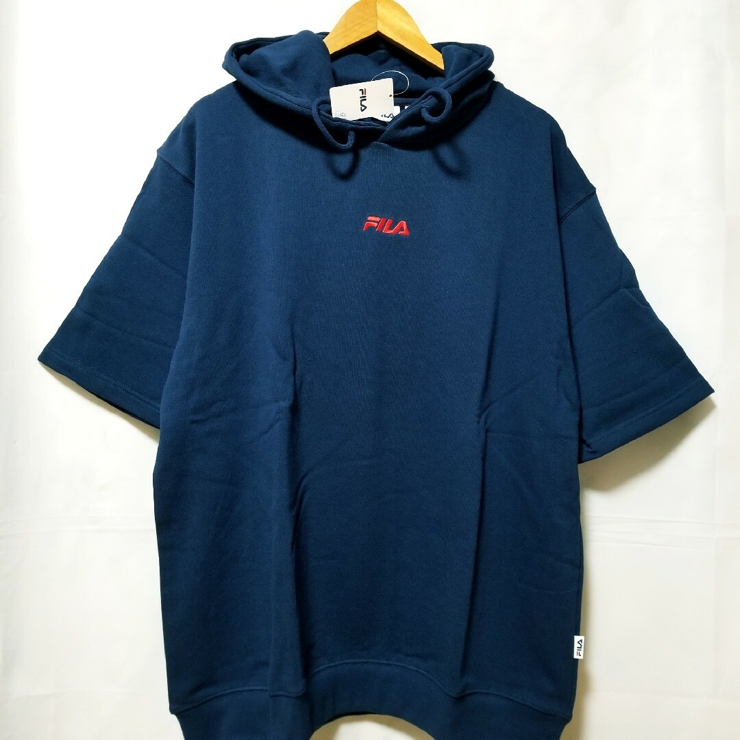 FILA(フィラ)のFILA　フィラ　新品　パーカー　LL　ネイビー メンズのトップス(パーカー)の商品写真