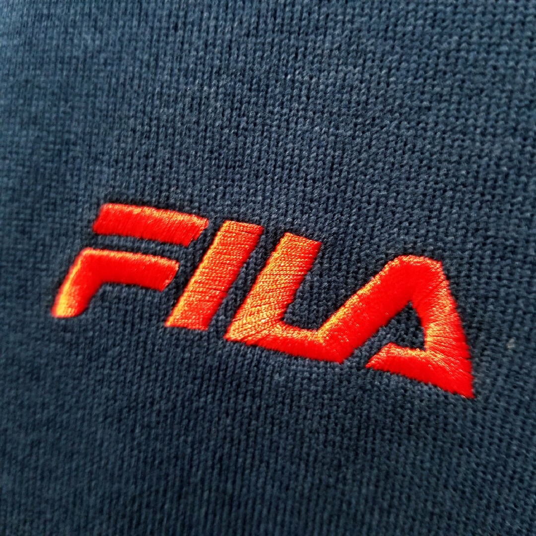 FILA(フィラ)のFILA　フィラ　新品　パーカー　LL　ネイビー メンズのトップス(パーカー)の商品写真