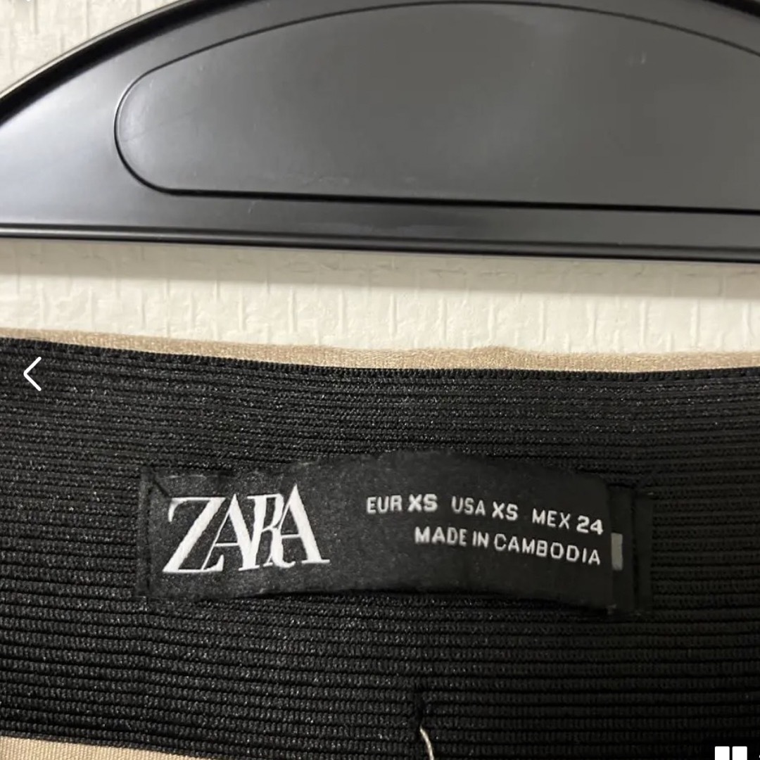 ZARA(ザラ)のZARA スエード風素材レギンス レディースのレッグウェア(レギンス/スパッツ)の商品写真