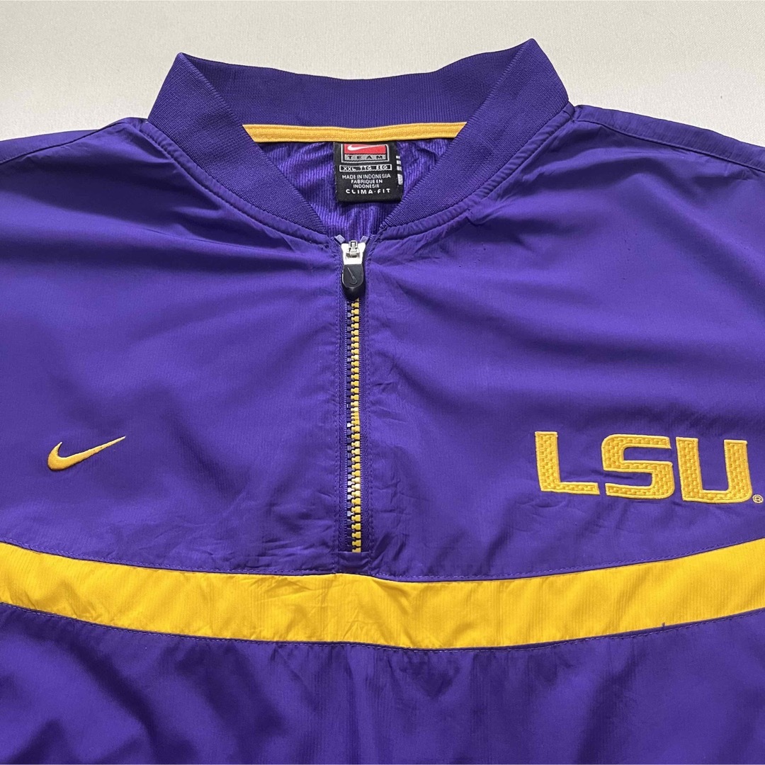 NIKE - 【NIKE】ナイキ 90s ナイロンプルオーバー カレッジロゴ