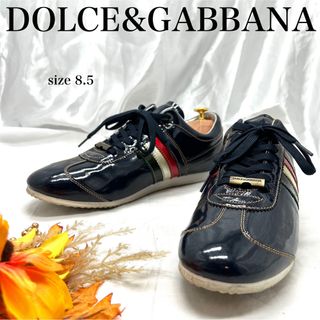 ドルチェ&ガッバーナ(DOLCE&GABBANA) エナメル スニーカー(メンズ)の