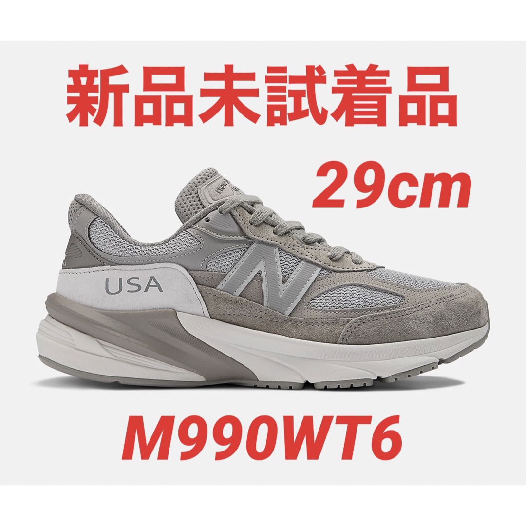 新品未試着品】M990WT6 29cm ニューバランス WTAPS 990V6-