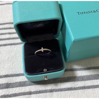 ティファニー(Tiffany & Co.)のTiffany 750YG Tワイヤー フルダイヤサークルリング(リング(指輪))