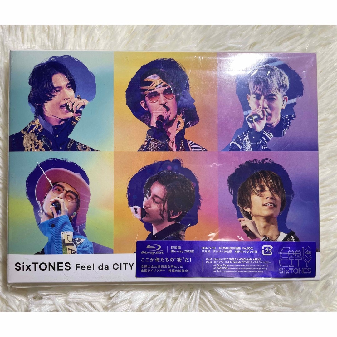 SixTONES Feel da CITY Live Blu-ray 2点　新品