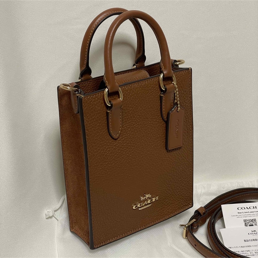 ☆COACH☆コーチ サウス ミニ トート☆レッドウッド☆新品 | www.causus.be