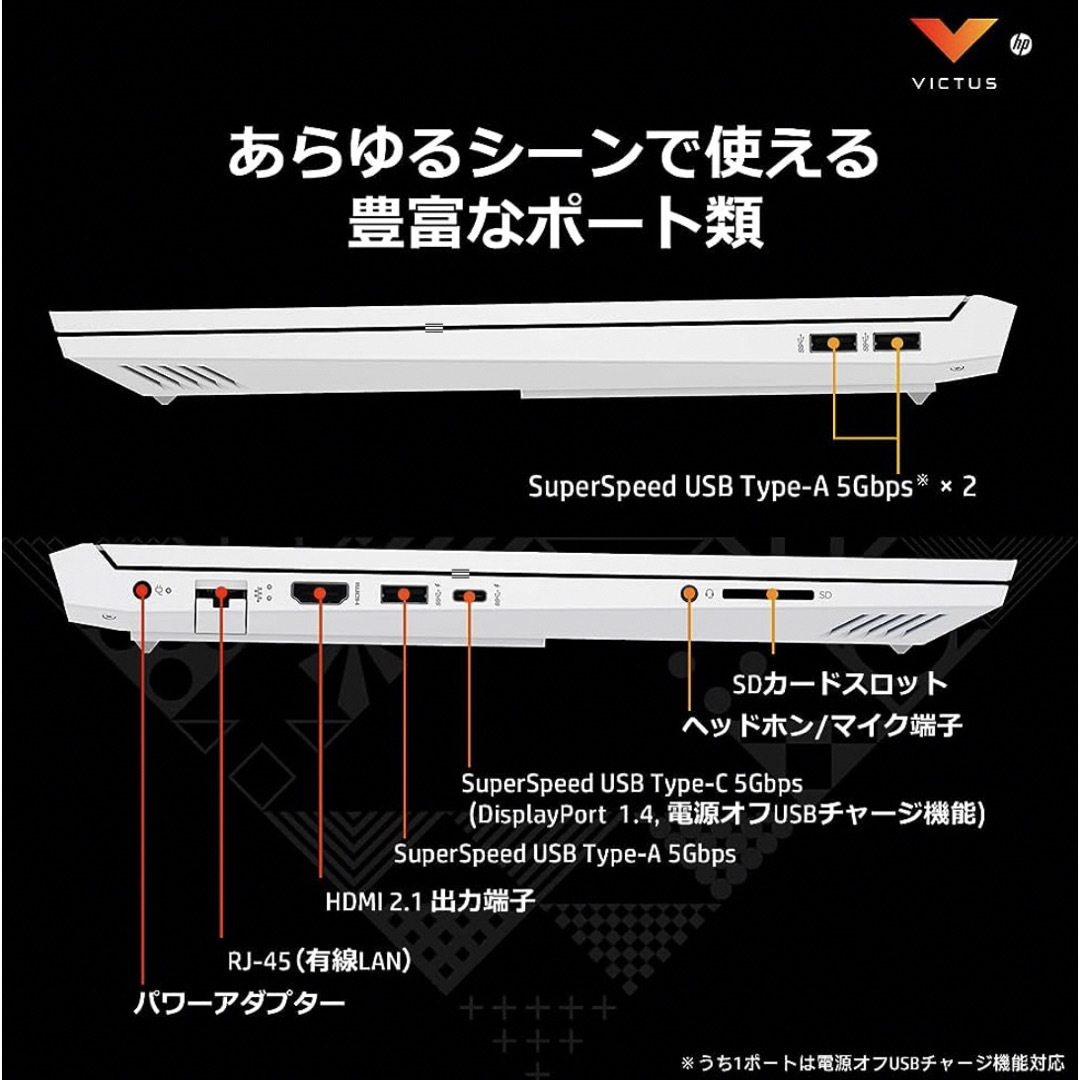 HP ゲーミングノートパソコン Victus16