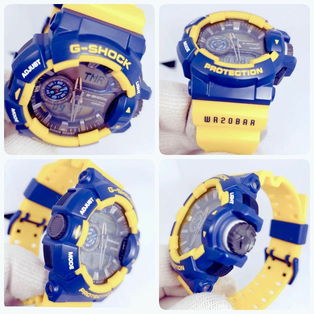 極美品】G-SHOCK GA-400-9BJF ハイパーカラーズ-