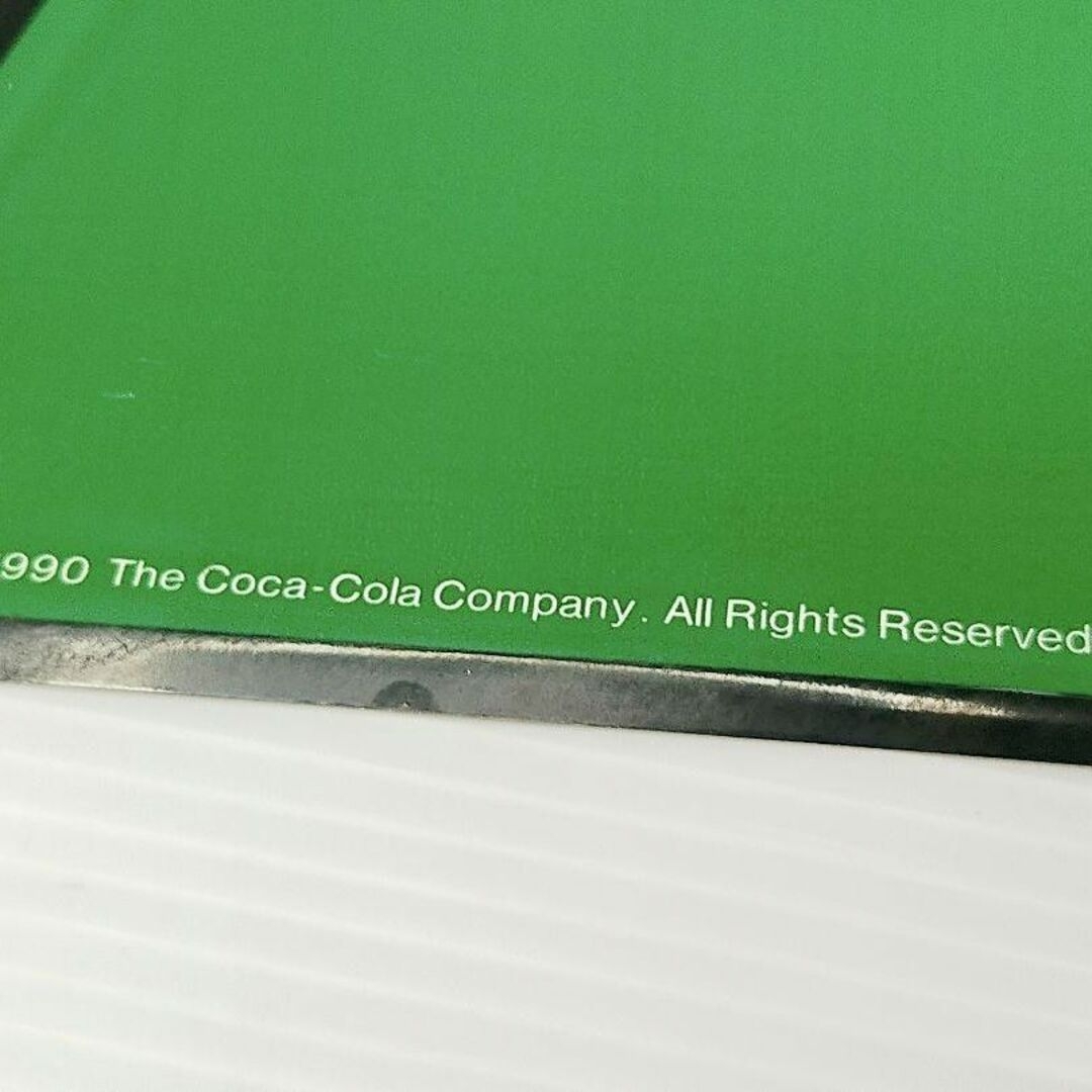 コカ・コーラ(コカコーラ)のレア VINTAGE Coca Cola Arrow Tin Sign 1990 その他のその他(その他)の商品写真