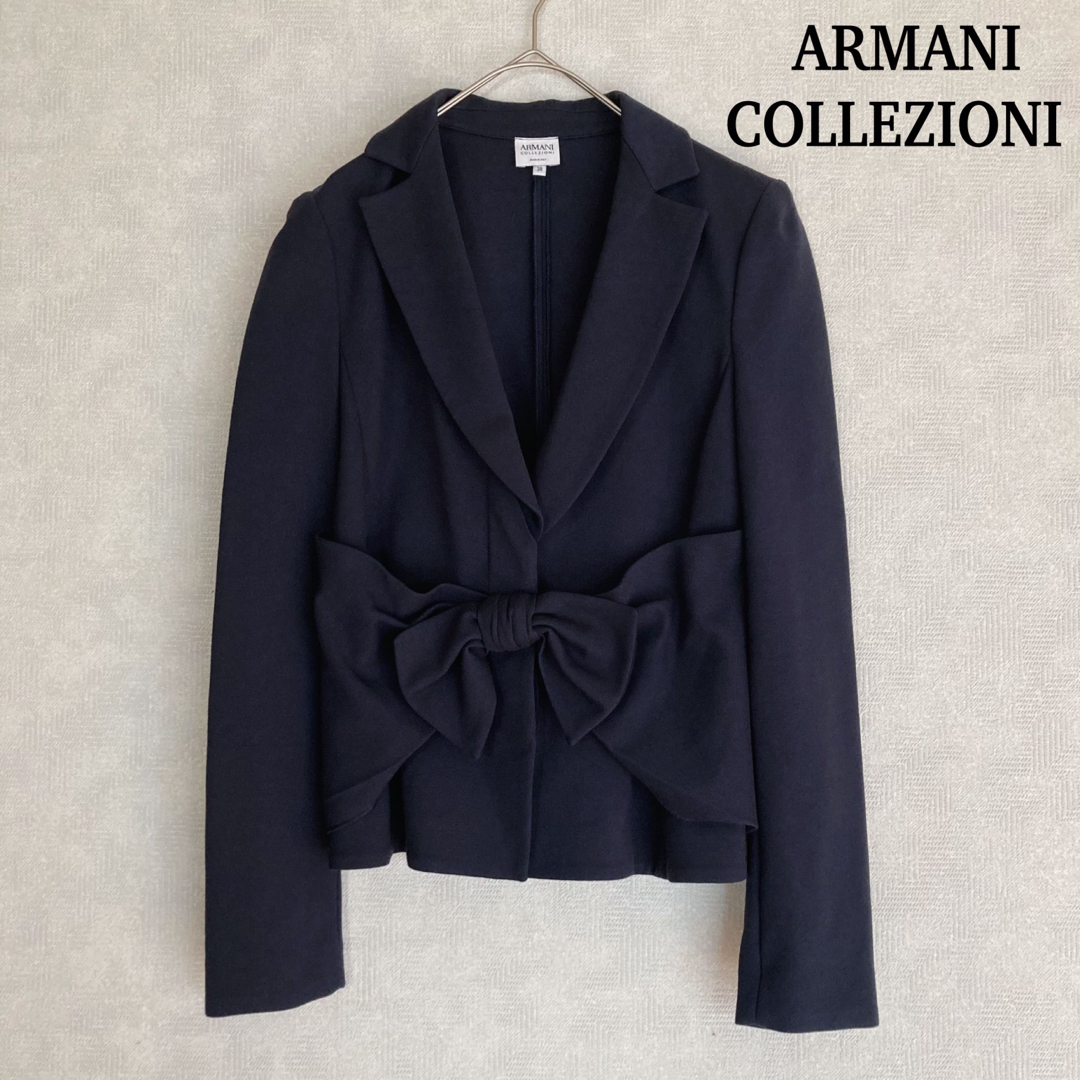 ARMANI COLLEZIONI アルマーニ テーラードジャケット ブレザー | フリマアプリ ラクマ