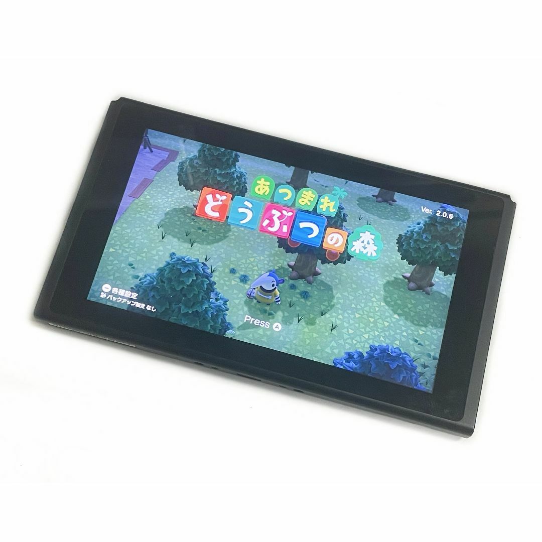 美品 新型 任天堂 スイッチ Switch どうぶつの森 本体のみ 動作〇 美品 新型 任天堂 スイッチ Switch どうぶつの森 本体のみ 動作〇