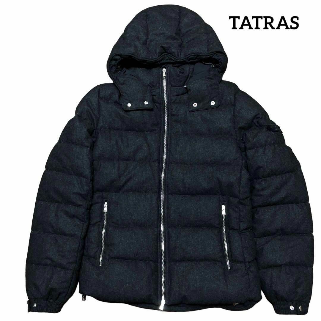 TATRAS（タトラス）メンズダウンジャケットMチャコールグレー