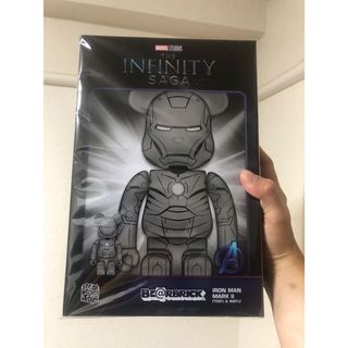 BE@RBRICK IRON MAN MARK II 100％ & 400％(その他)