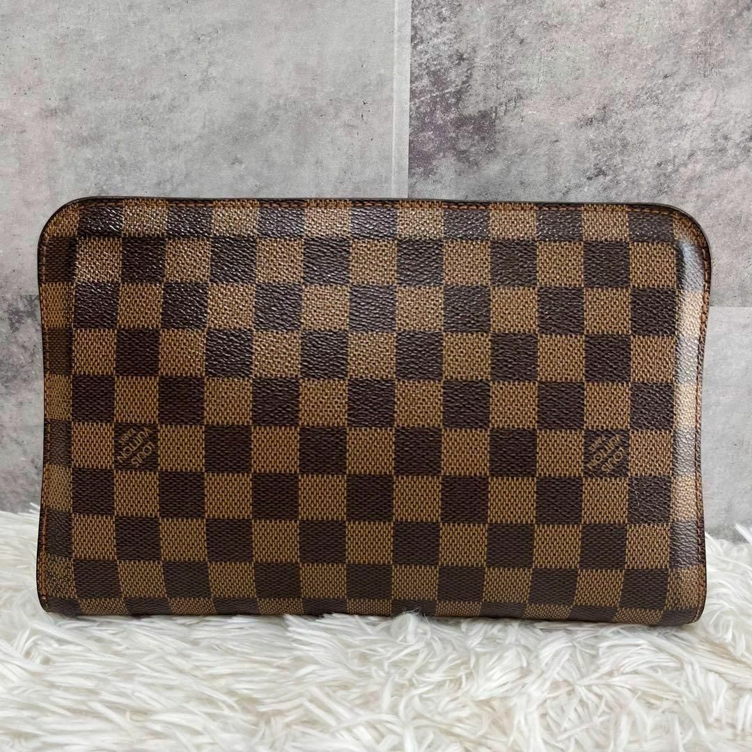 【LOUIS VUITTON】ルイヴィトン サンルイ セカンドバッグ ダミエ エベヌ N51993 CT0066/tm07447tg