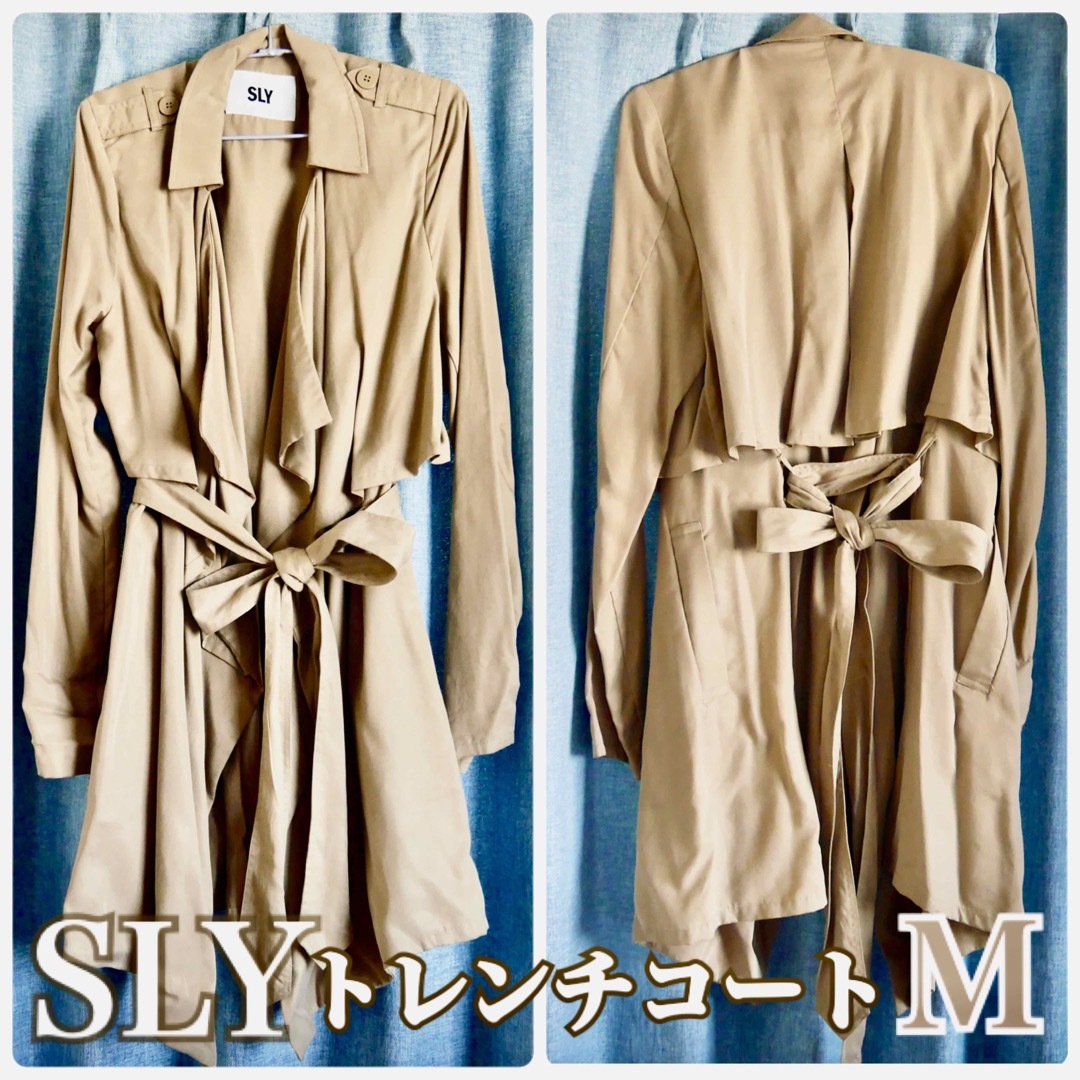 SLY アウター ロングトレンチコート 春 秋