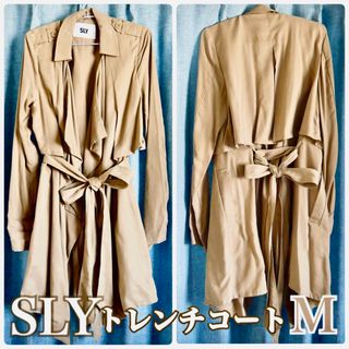 スライ(SLY)の【美品】SLYトレンチコート【サイズM】(トレンチコート)