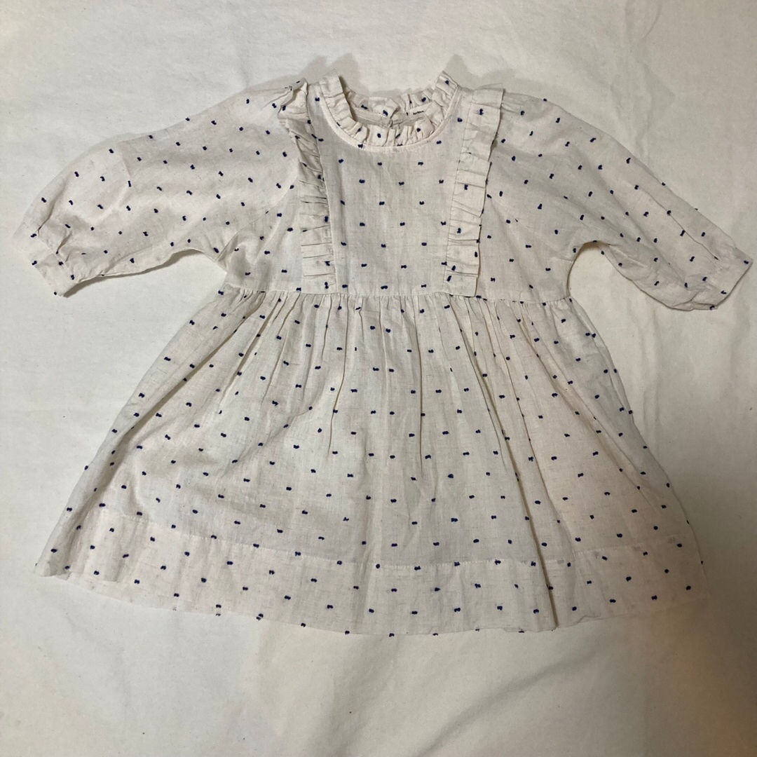 soor ploom Percy Dress  Swiss Dot 2y