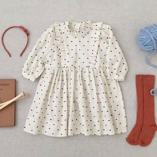 キャラメルベビー&チャイルド(Caramel baby&child )のsoor ploom Percy Dress  Swiss Dot 2y(ワンピース)