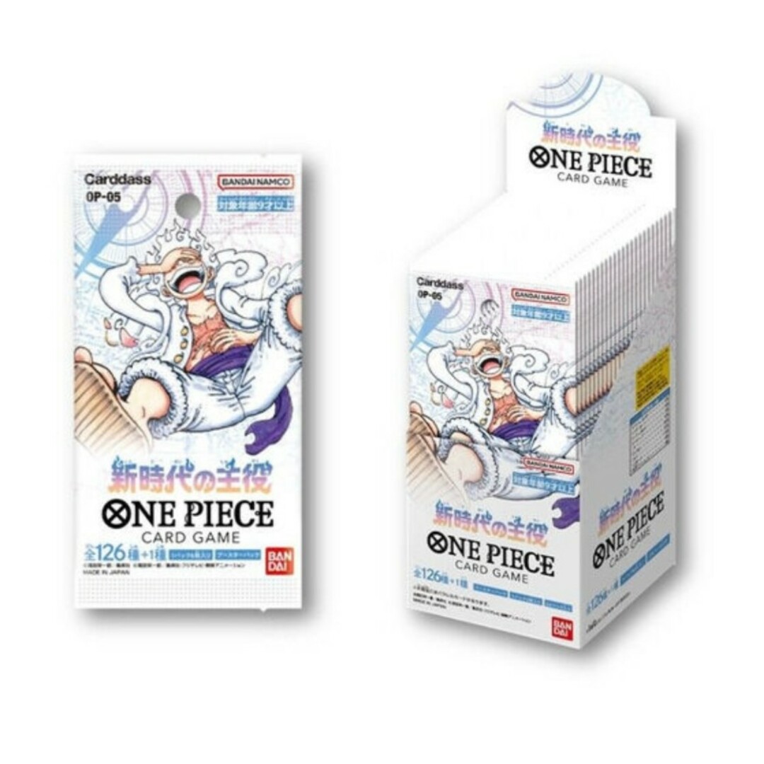 ONE PIECE - ワンピースカード 新時代の主役 1BOX分 24パックの通販 by