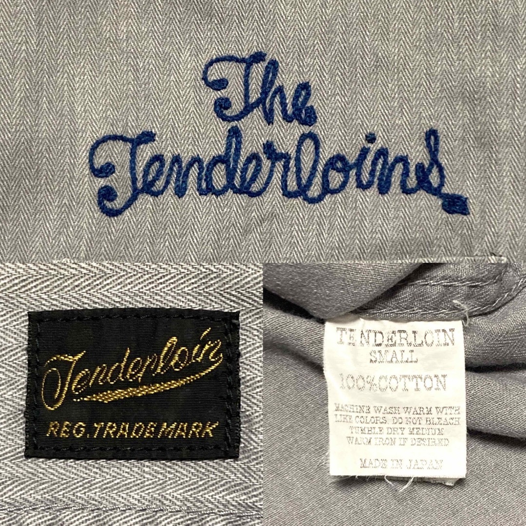 TENDERLOIN(テンダーロイン)のテンダーロイン T-WORK SHT 長袖 ワーク シャツ グレー   メンズのトップス(シャツ)の商品写真