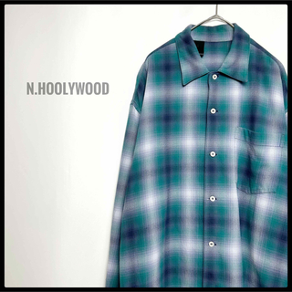 N.HOOLYWOOD - N.HOOLY WOOD 13AW ウールガウンシャツコートの通販 by
