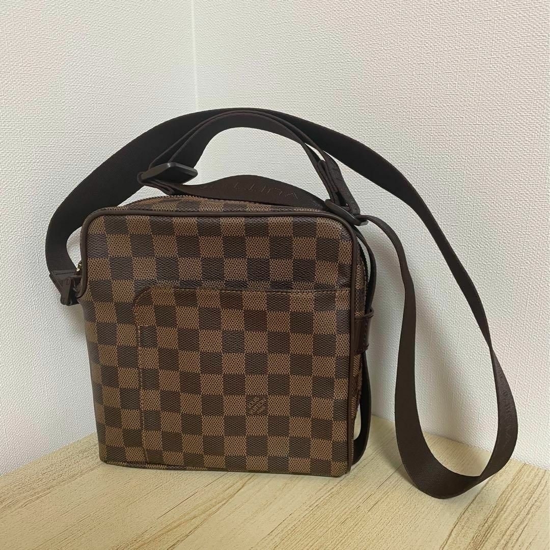 【美品】ルイ ヴィトン オラフ PM ショルダーバッグ ダミエLOUISVUITTON