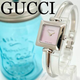 Gucci - 55【美品】GUCCI グッチ時計 レディース腕時計 バングル