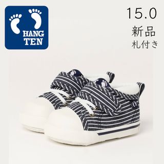 ハンテン(HANG TEN)の【HANG TEN】新品 美品 15.0 マジックテープ 定価3190(スニーカー)