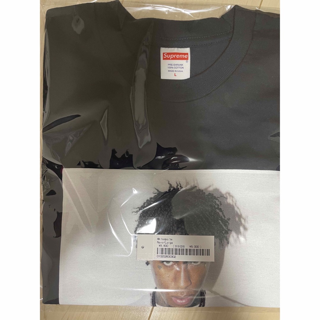 Supreme NBA Youngboy Tee   Navy L