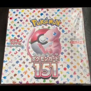 ポケモンカード　151 BOX シュリンク付き(カード)