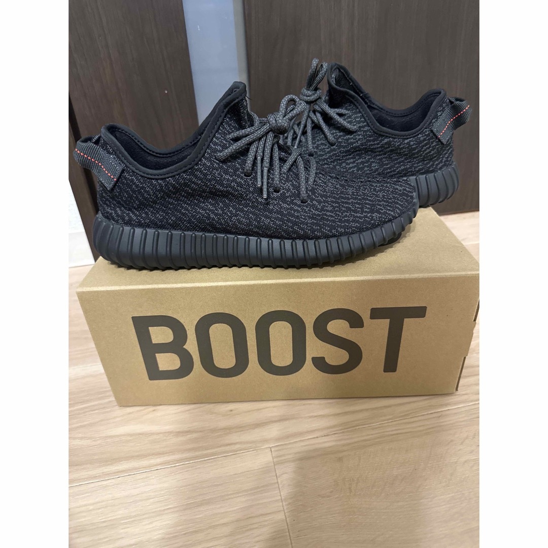 YEEZY（adidas） - adidas yeez boost 350 パイレイトブラック 28.5