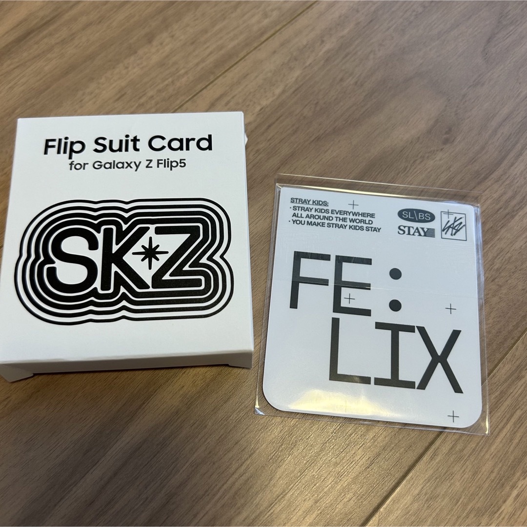 フィリックス⭐️Suit Card SLBS StrayKids Z Flip5 1