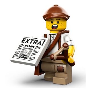 レゴ(Lego)の71037 LEGOミニフィグ24 新聞配達の少年(その他)