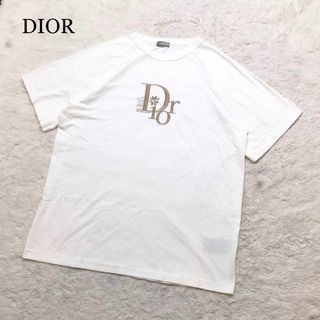 極美品・希少 Christian Dior カットソーTシャツ ビジュー 刺繍-